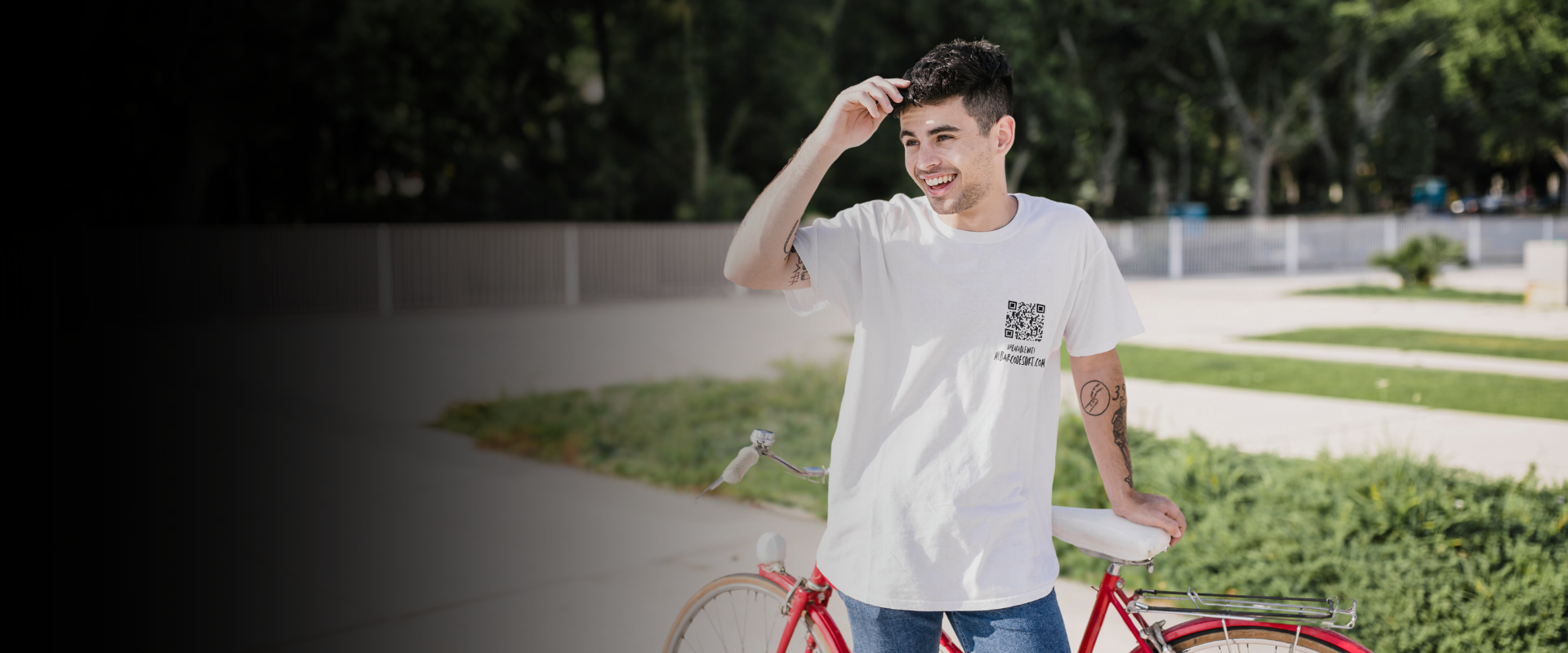 MAKE A STATEMENT WITH QR CODE APPAREL